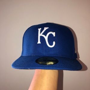 Men’s Royal Kansas City Fitted Hat